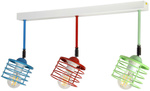 Lampa sufitowa do pokoju młodzieżowego w stylu loft Listwa Edison Koszyk 3