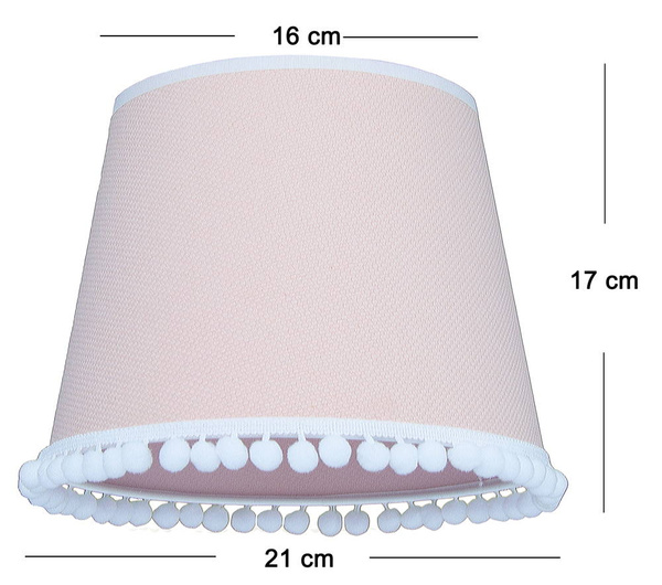 Abażur do lampy Pompony 