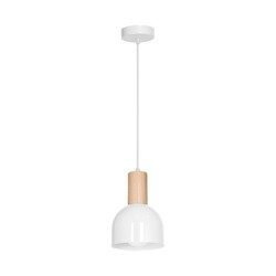 Lampa Wisząca DEX WHITE  1xE27