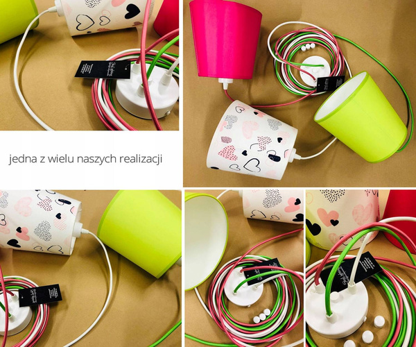 Lampa dziecięca typu pająk Stożek Spyder 3 
