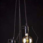 Lampa vintage FIORD V zwis retro 9665