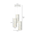 KARLI 3 WH PREMIUM MARBEL WHITE