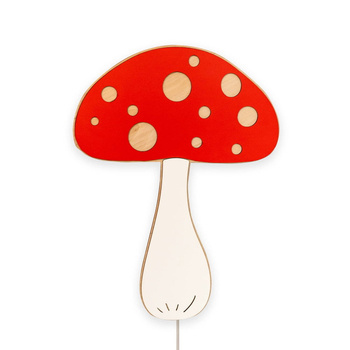 Lampka nocna do pokoju dziecięcego Muchomor
