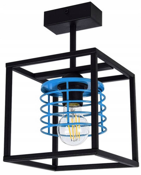 Lampa do pokoju dziecięcego Edison Koszyk 1 Loft 
