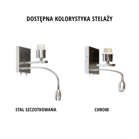Kinkiet z diamentowym abażurem MESSA GOLD