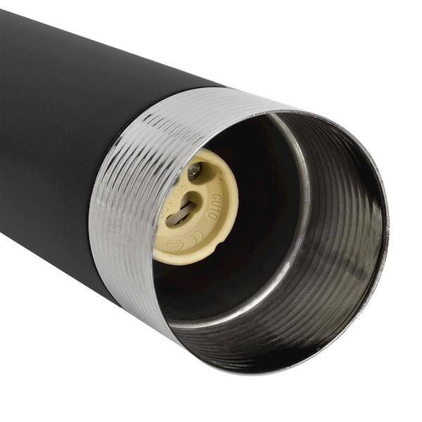 Nowoczesna lampa wisząca DANI BLACK/CHROME 1xGU10 MLP6231