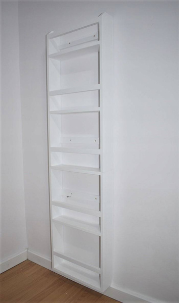 Regał do pokoju dziecka drewniany półka modułowa biała   