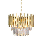 Żyrandol glamour ASPEN GOLD ML5999