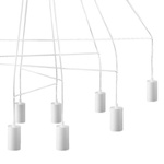 Lampa wisząca nad stół  IMBRIA WHITE X 10pkt