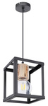 Lampa wisząca sufitowa czarna Retro 31-00781