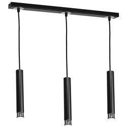 Nowoczesna lampa wisząca DANI BLACK/CHROME 3xGU10 MLP6232