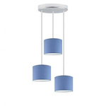 Lampa wisząca do pokoju dziecięcego miętowa Pueblo 