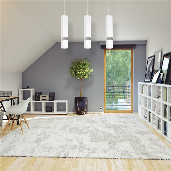Nowoczesna lampa wisząca listwa VIDAR WHITE/CHROME 3xGU10 MLP6284
