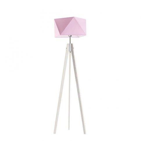 Lampa dziecięca stojąca drewniana trójnóg Lagos 