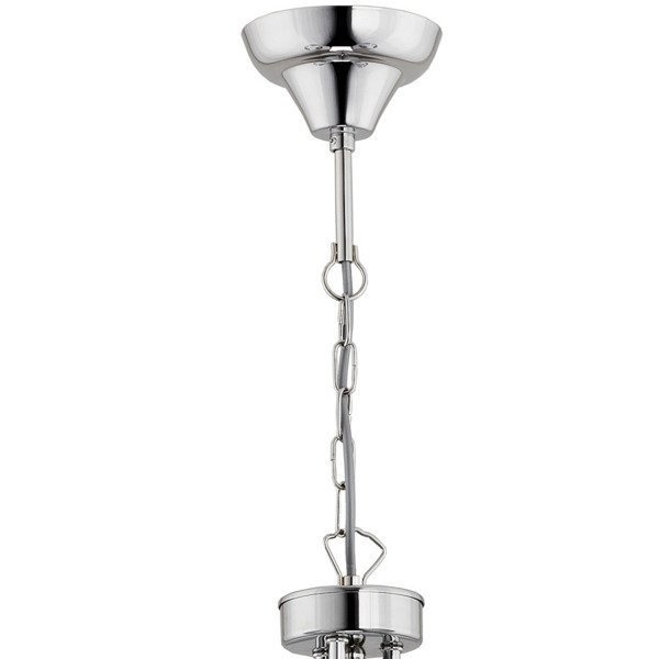 Nowoczesna lampa sufitowa IZYDA III srebrny śr. 55cm