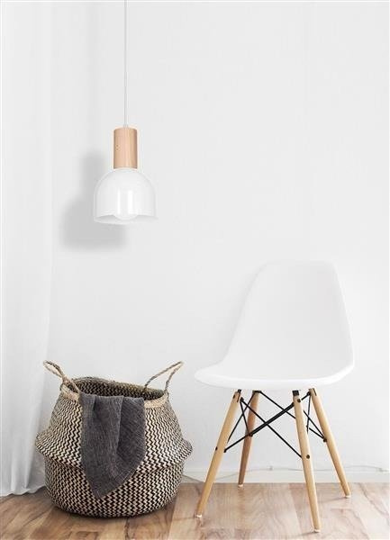Lampa Wisząca DEX WHITE  1xE27