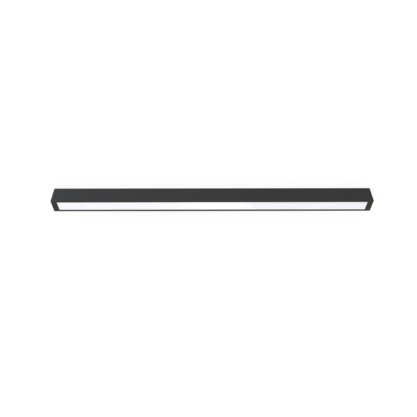 Lampa sufitowa STRAIGHT LED black ceiling dł. 120cm | czarny