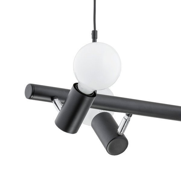 Lampa wisząca ALDO Black szer. 78cm w stylu nowoczesnym