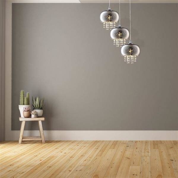 Nowoczesna lampa wisząca STARLIGHT CHROME ML3788