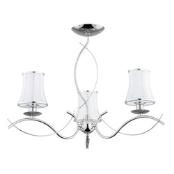 Lampa sufitowa ALFA MONZA ART. CHROM 3xE14 68cm | 62336