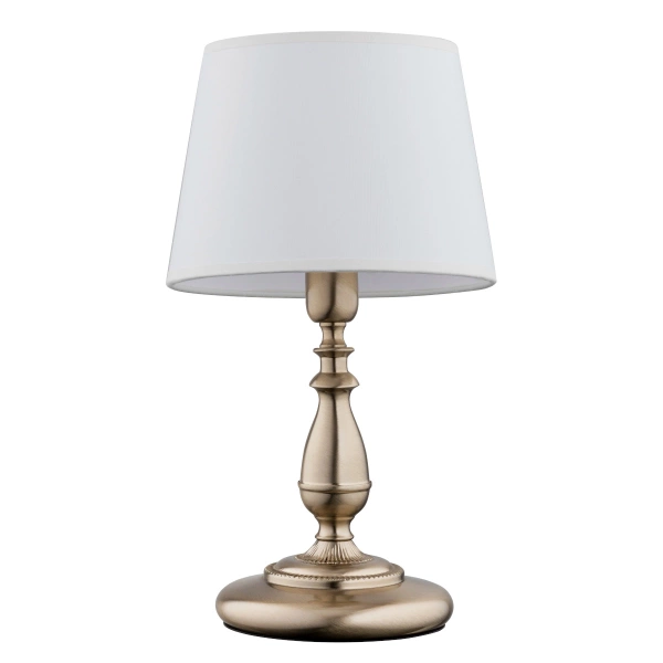 Lampka nocna roksana patynowa 1xe14 19cm | 16078