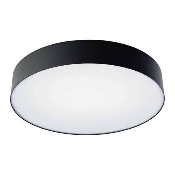 Plafon do kuchni ARENA BLACK 3x E14 śr. 40cm | czarny