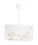 Lampa sufitowa do pokoju dziecka w stylu Boho Leśni Przyjaciele 30 cm