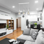 Nowoczesna lampa wisząca listwa ROMA WHITE MLP6488