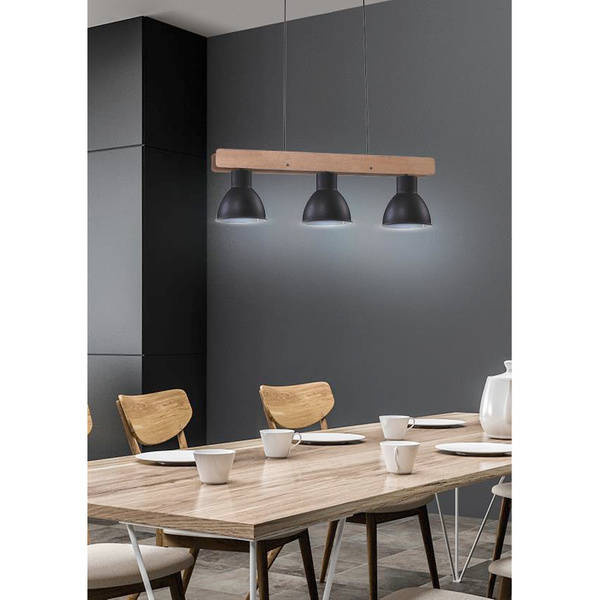 Lampa wisząca Candellux Vario 33-73471 3xE27 czarna