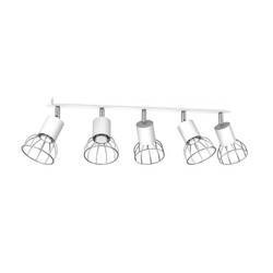 Lampa Sufitowa Dante Silver 5xGU10