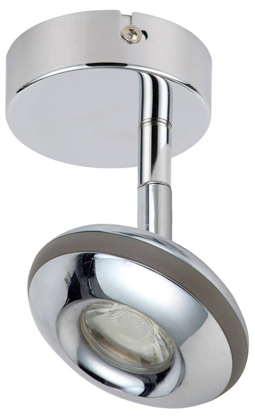 LAMPA ŚCIENNA KINKIET CANDELLUX SKIPPER 91-67494  LED  GŁÓWKA OKRĄGŁA  Z PRZEGUBEM   CHROM