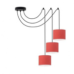 Lampa do pokoju  dziewczynki różowa typu pająk Waikiki 3