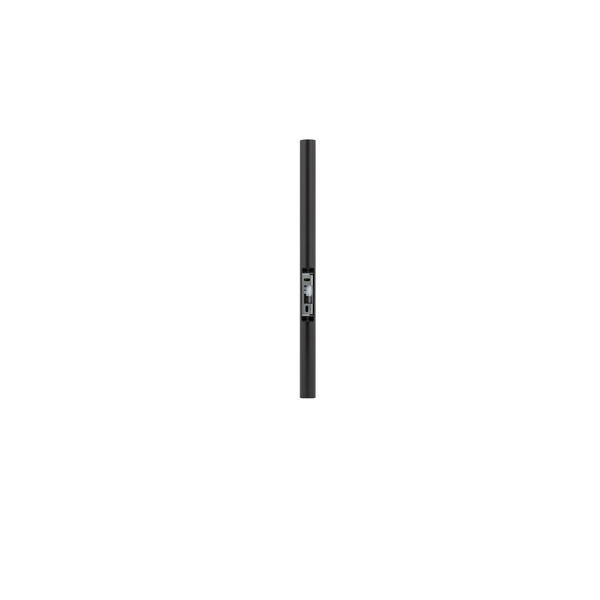 Kinkiet smukła tuba LASER WALL wys. 40cm | czarny