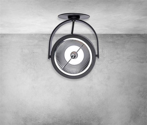 Oprawa podtynkowa LUGAR BLACK 1xAR111 GU10 ML5700