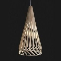 Lampa ze sklejki BIO 34cm GU10