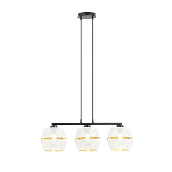 PIANO 3 WHITE/GOLD