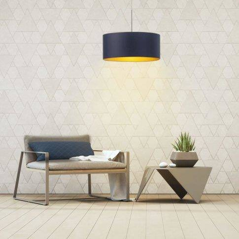 Żyrandol Cylinder fi - 40 cm GOLD