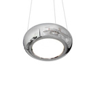 Zwis pojedyńczy LED MERCURIO chrom 25cm