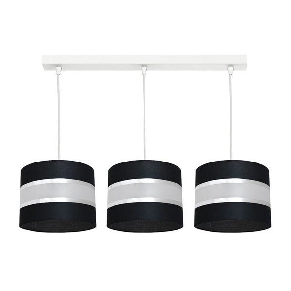 Żyrandol dziecięcy biały klasyczny Adella 3szer. 62cm 