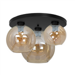 Nowoczesna lampa sufitowa plafon SOFIA AMBER MLP6588