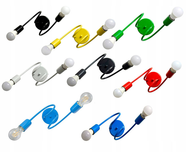  Lampa sufitowa do pokoju młodzieżowego czarna Mondo 2