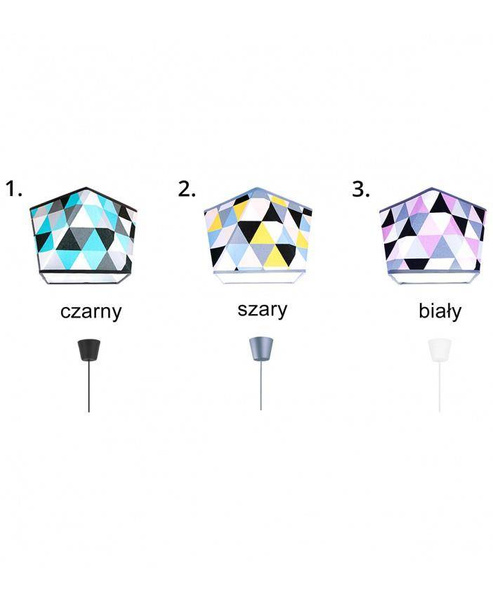 Lampa do pokoju dziecięcego pojedyncza Diament