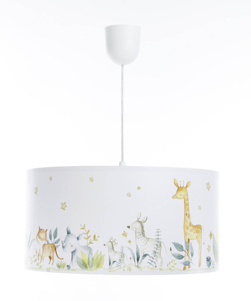 Lampa sufitowa do pokoju dziecka Wesołe Safari 30 cm