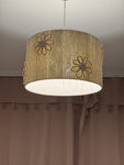 Lampa wisząca do pokoju dziewczynki w stylu Boho Wiosenne Kwiaty 45cm