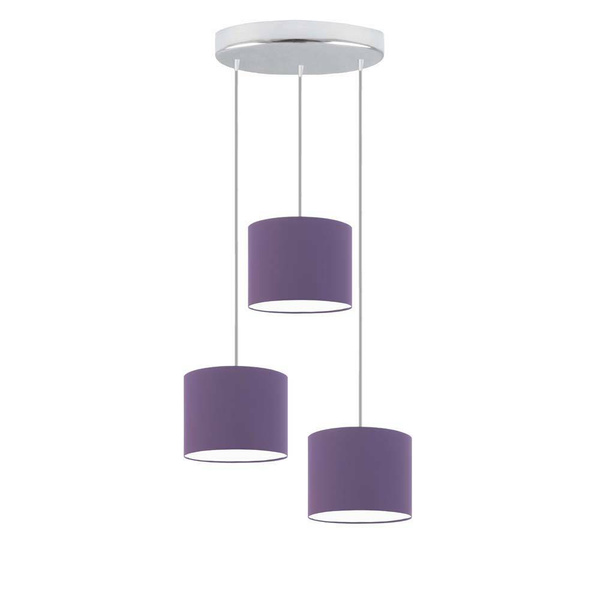 Lampa wisząca dla dziewczynki jasny fiolet Pueblo