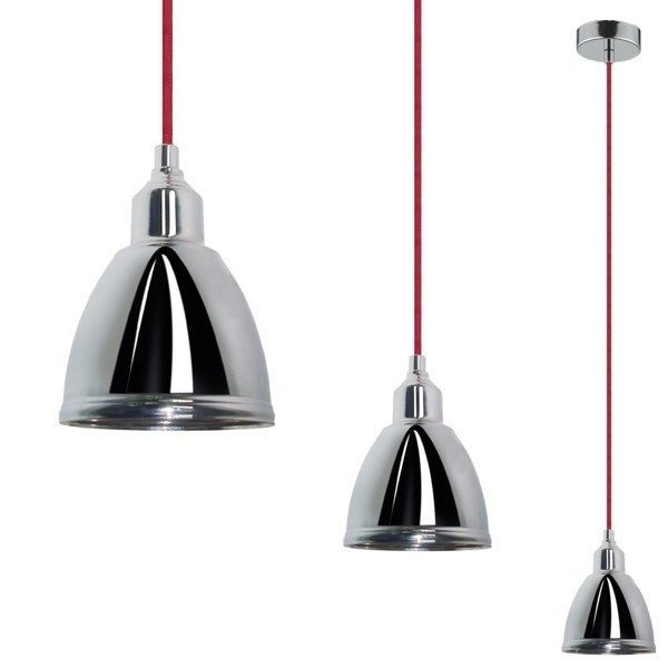 Lampa nad stolik Zwis AXE I chrom śr.12cm