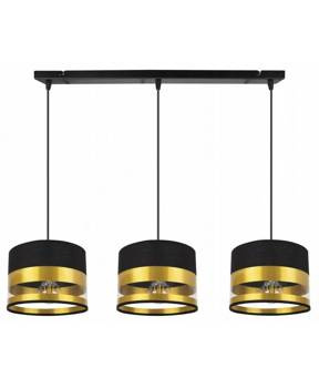 Elegancka Lampa Wisząca z Regulowaną Długością i Transparentnymi Detalami