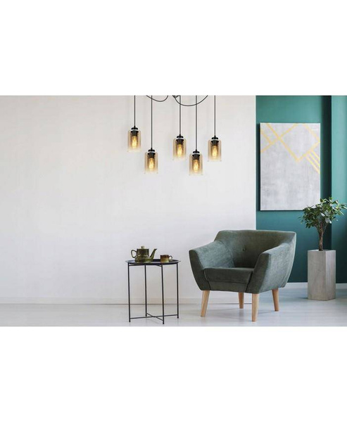 Nowoczesna Lampa Wisząca Pająk w Stylu Loft z Hella Spider 5