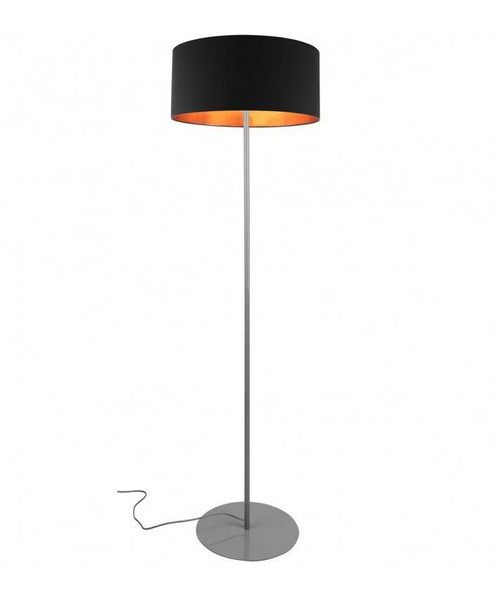  Nowoczesna Lampa Stojąca z Abażurem Złoty Środek