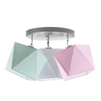 Lampa sufitowa do pokoju dziecka Tęczowy Diamencik